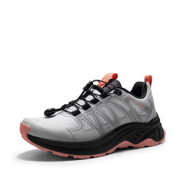 Women's Non-Slip Lightweight Hiking Shoes - GREY PINK -  0